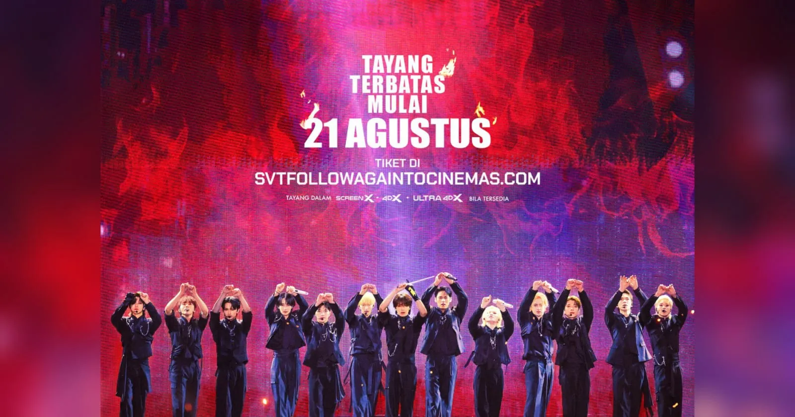 Film Konser SEVENTEEN Tayang di Bioskop Indonesia Bulan Depan