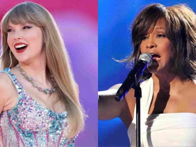 Taylor Swift ungguli album Whitney Houston (Foto: Punch, Kevin Mazur/WIREIMAGE)