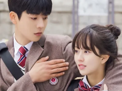 Kim So Hyun beradu akting dengan Chae Jong Hyeop dalam drama Serendipity’s Embrace. Foto: Dok. Instagram @tvn_drama