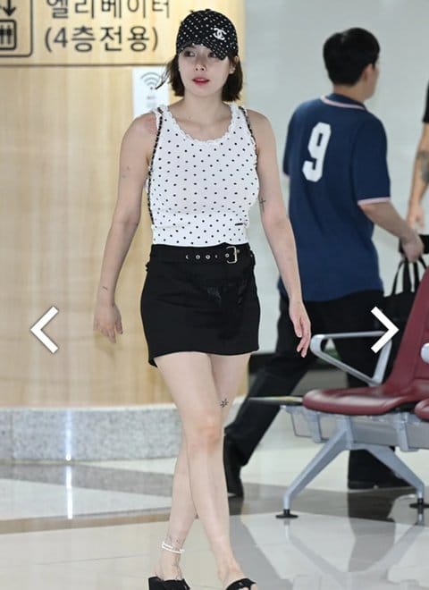 Potret Hyuna yang dinilai lebih berisi. Foto: Dok. Pannchoa