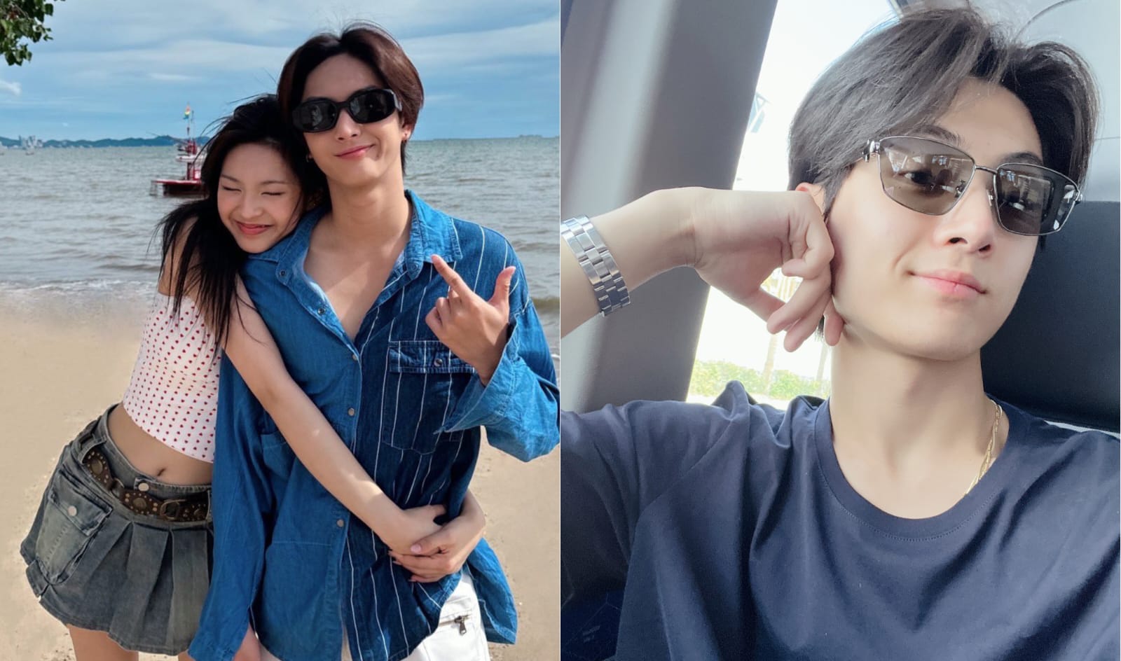 Kemiripan kakak Chiquita dengan Jay ENHYPEN. Foto: Dok. Kolase Instagram @makimink, Weverse