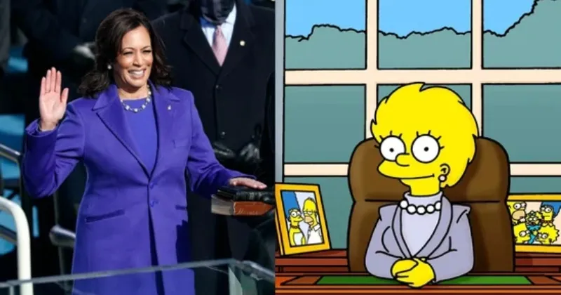 Penulis The Simpsons Bangga Prediksi Kamala Harris Terjadi