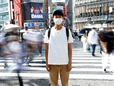 KERJA HANYA DIAM: Pria Jepang yang bekerja untuk 'tidak melakukan apa-apa' (Foto: REUTERS)