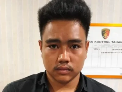 Tampang Rahma Rizki, suami bunuh istri di Sumbar yang telah diamankan polisi. Foto : dok. Polres Kota Solok