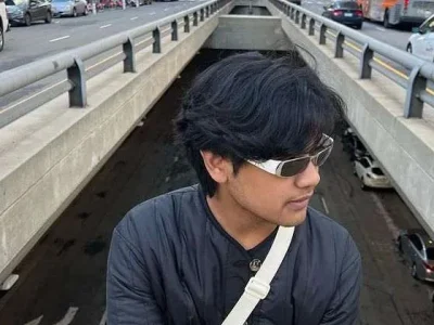 Nino Kuya kerja sampingan menjadi sopir di Amerika Serikat. Foto : Instagram/nino_kuya
