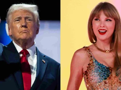 Trump Palsukan Dukungan Taylor Swift, Picu Kemarahan Publik (Foto: Tom Williams/CQ-Roll Call, Inc/Getty Images, MICHAEL TRAN/Getty Images)