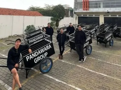 Anggaran fantastis bersih sungai Pandawara Group. Foto : Instagram/pandawaragroup