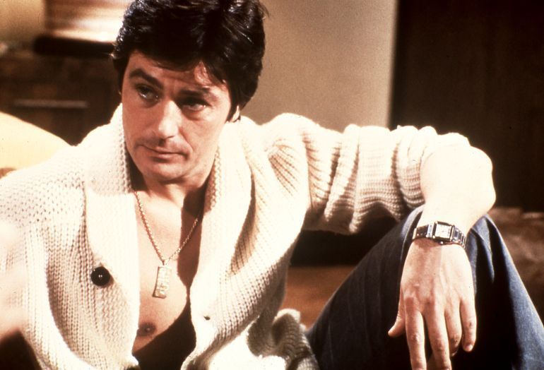 Alain Delon di tahun 1970-an. (Foto: Arsip Universal Images Group/ Getty Images)