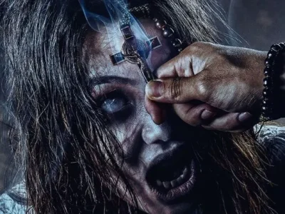 'Kuasa Gelap' menjadi film horor Indonesia pertama yang bertema eksorsisme. (Foto: Instagram/Paragon Pictures)