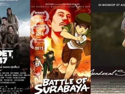 Daftar film bertema kemerdekaan yang cocok untuk dinikmati di saat momen peringatan 17 Agustus. (Foto: Kolase)