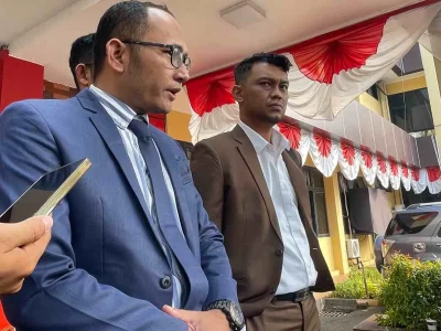 Jundri R. Berutu selaku kuasa hukum Edward Akbar. (Foto: Stephine/Nyata)