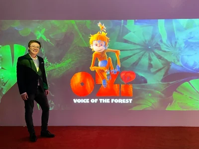 Komposer Indonesia, Elwin Hendrijanto Digaet Leonardo DiCaprio Garap Musik Film 'Ozi'. (Foto: Instagram/elwinHendrijanto)