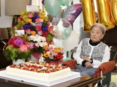 Seorang nenek asal Jepang, Tomiko Itooka menjadi orang tertua di dunia yang masih hidup pada usianya yang kini menginjak 116 tahun. (Foto: Pemerintah Kota Ashiya via AP)