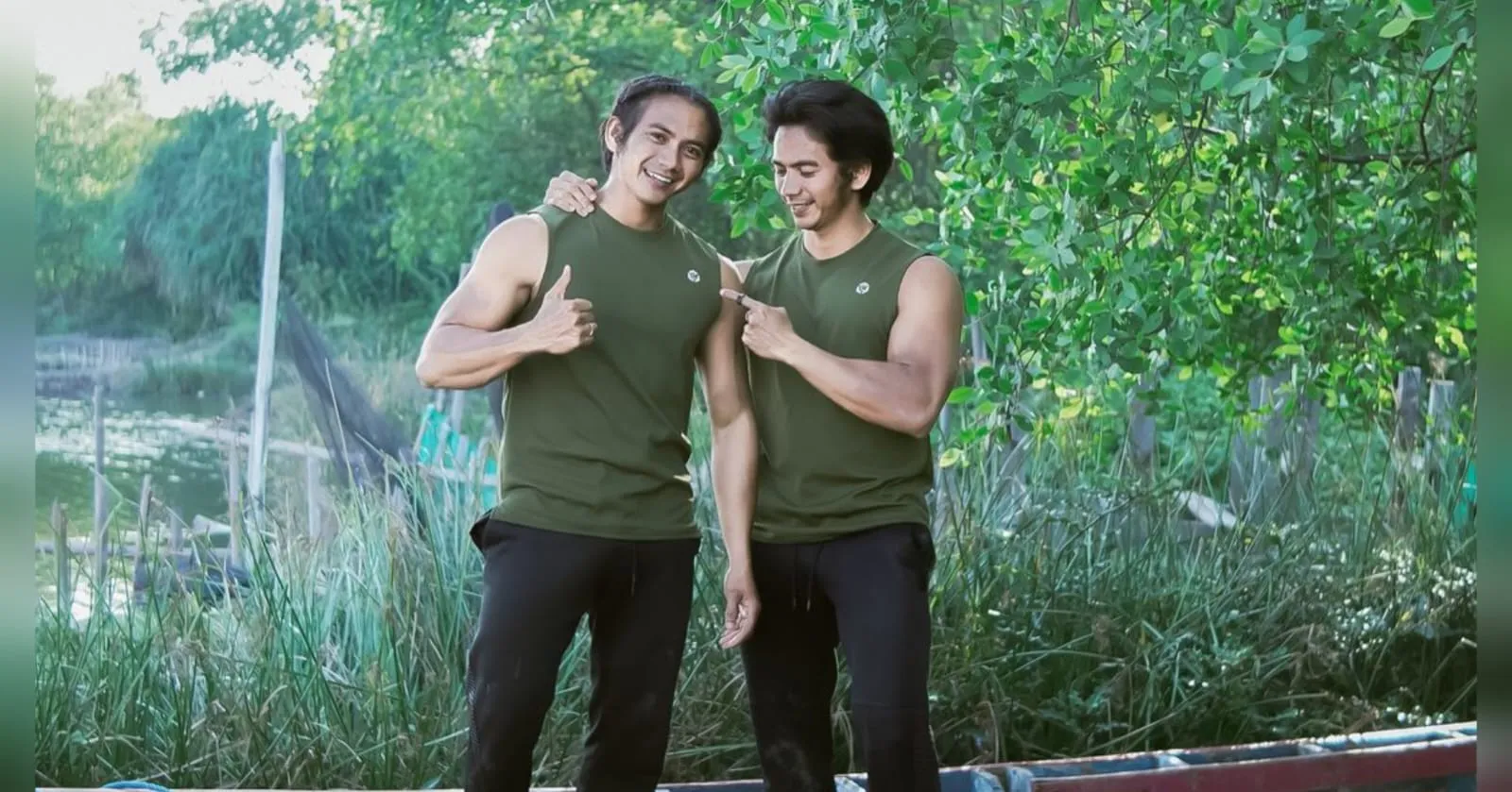 Pedangdut Rizki dan Ridho Juara Kompetisi Binaraga di Singapura