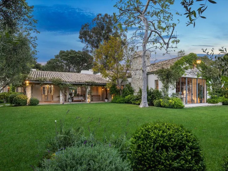 Rumah baru Ben Affleck di Los Angeles. (Foto:  Komposit Getty)