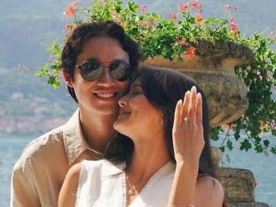 Amanda Rawles dilamar kekasih di Italia. Foto : Instagram/amandarawles