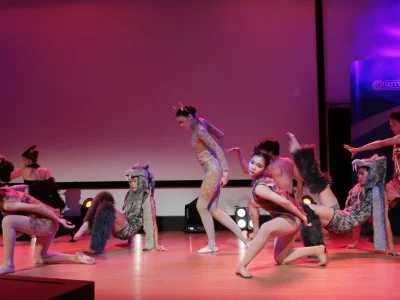 Penampilan IDCO di teater 'The Jungle Book Dance Concert'. (Foto: Reza Wibisono/Nyata)