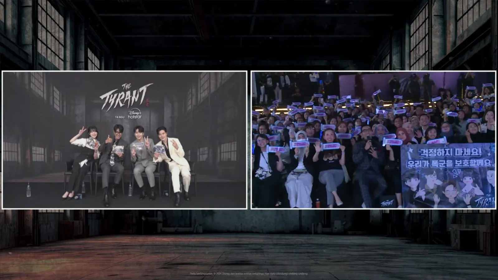 Pemeran ‘The Tyrant’ Ajak Penggemar Indonesia Virtual Fan Meeting