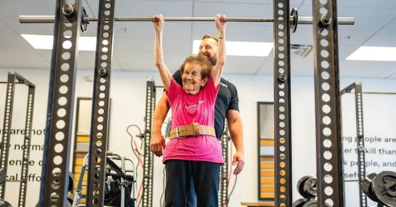 Berusia 97 Tahun, Nenek di AS Masih Aktif Latihan Gym
