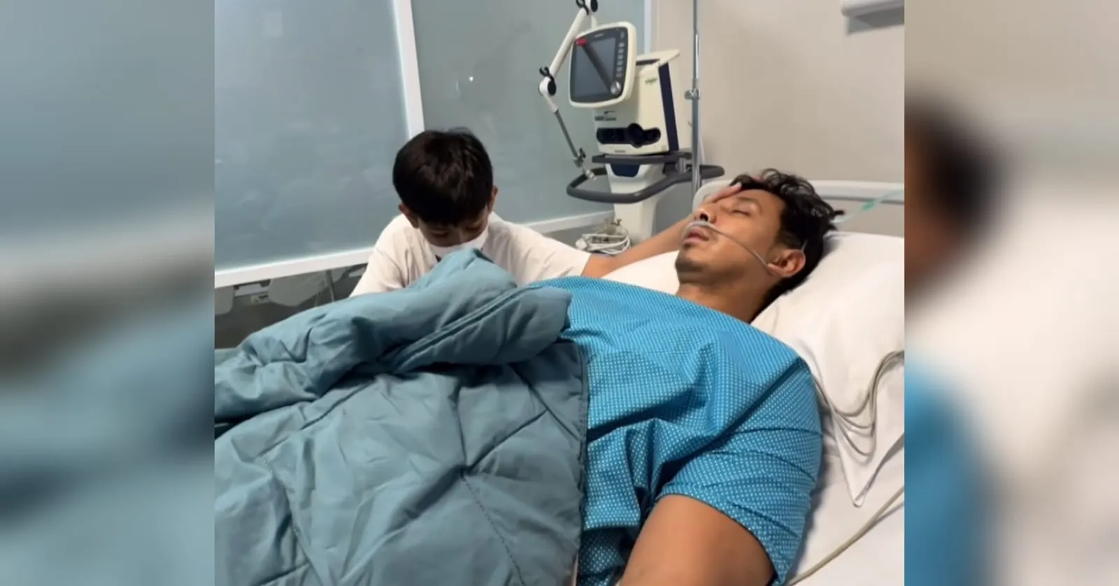King Faaz Bacakan Salawat untuk Sonny Septian yang Terbaring Sakit