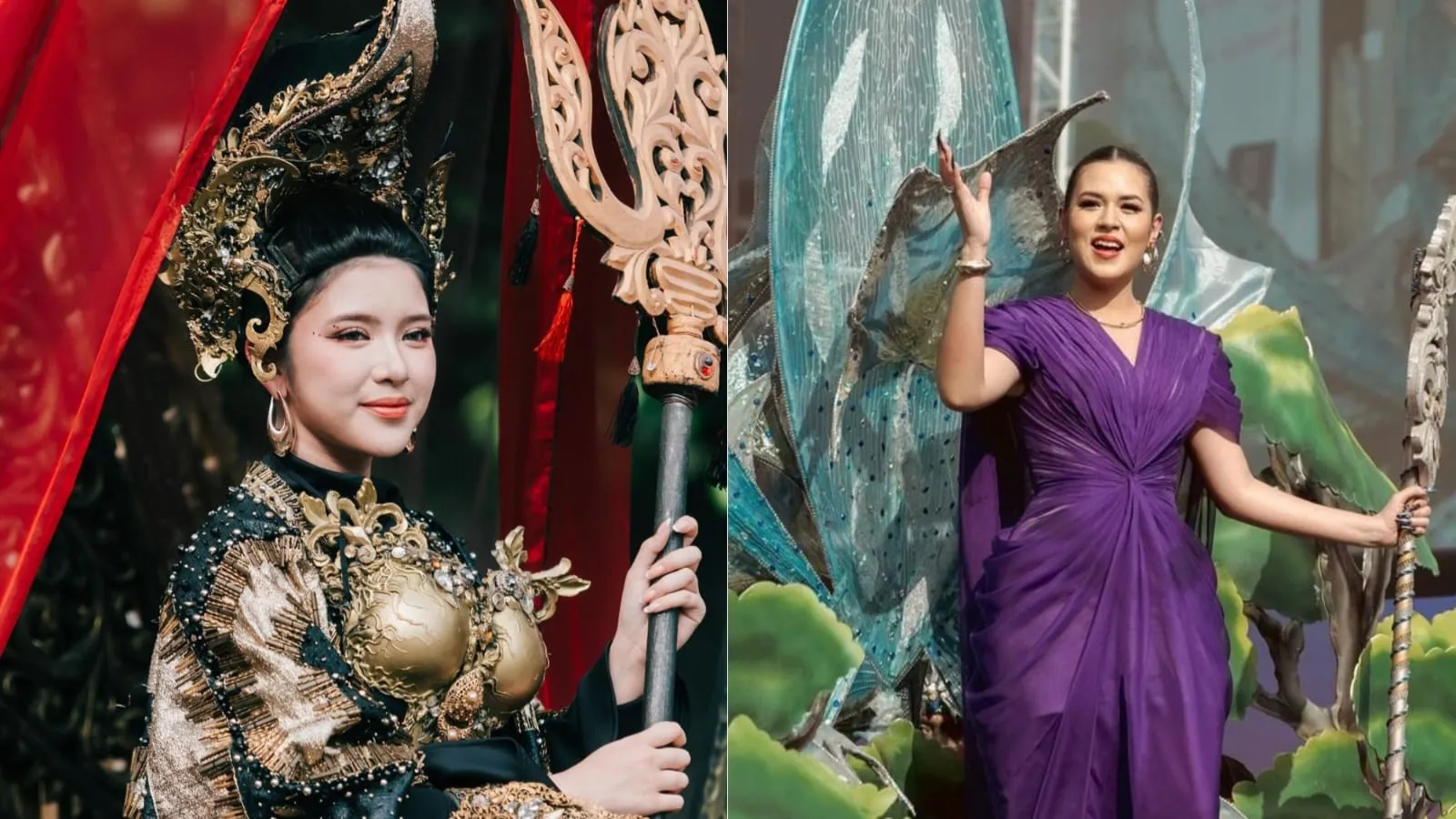 Tiara Andini-Raisa Ramaikan Jember Fashion Carnaval 2024