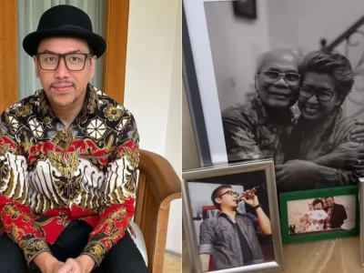 Ayah Sammy Simorangkir meninggal dunia setelah berjuang melawan kanker. Foto: Dok. Instagram @sammysimorangkir