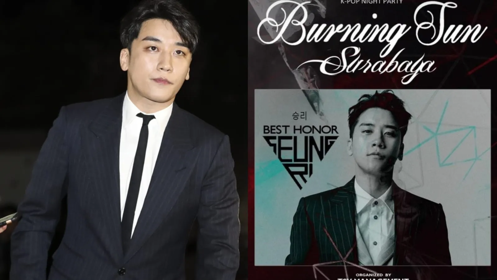 Seungri Bantah Terlibat Acara Bertema Burning Sun di Surabaya