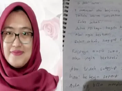 Dokter PPDS Undip yang meninggal bunuh diri sempat tulis curhatan di buku harian. Foto: Dok. Istimewa