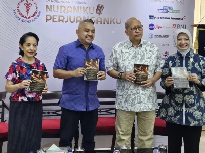 Pengurus Yayasan Kanker Indonesia akan menggelar Pergelaran Musikal untuk melawan kanker bertajuk Nuraniku Perjuanganku. (Foto: Naomi)
