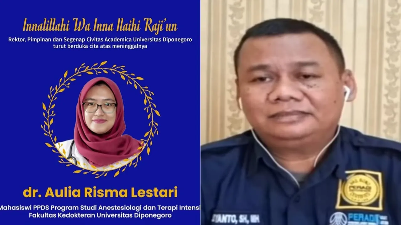 Keluarga Sebut Dokter PPDS Undip Meninggal Karena Sakit, Bukan Bunuh Diri