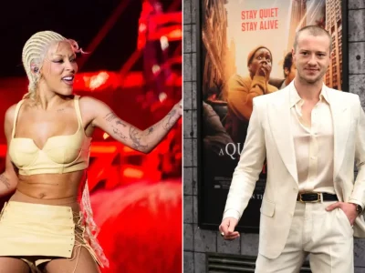 Doja Cat dan bintang 'Stranger Things' Joseph Quinn. (Foto: Kolase/Instagram)
