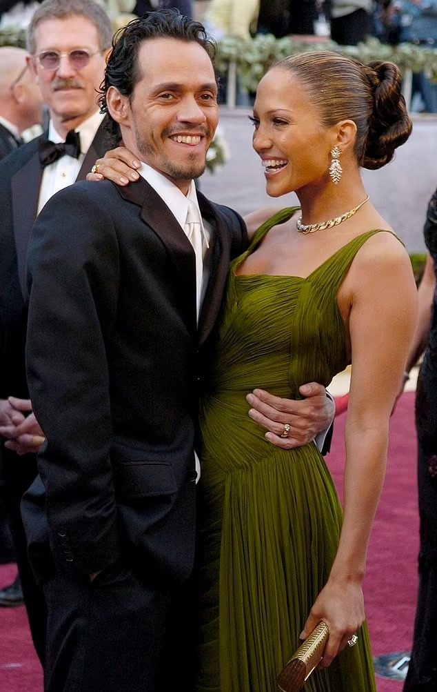 Marc Anthony dan Lopez. (Foto: WireImage)