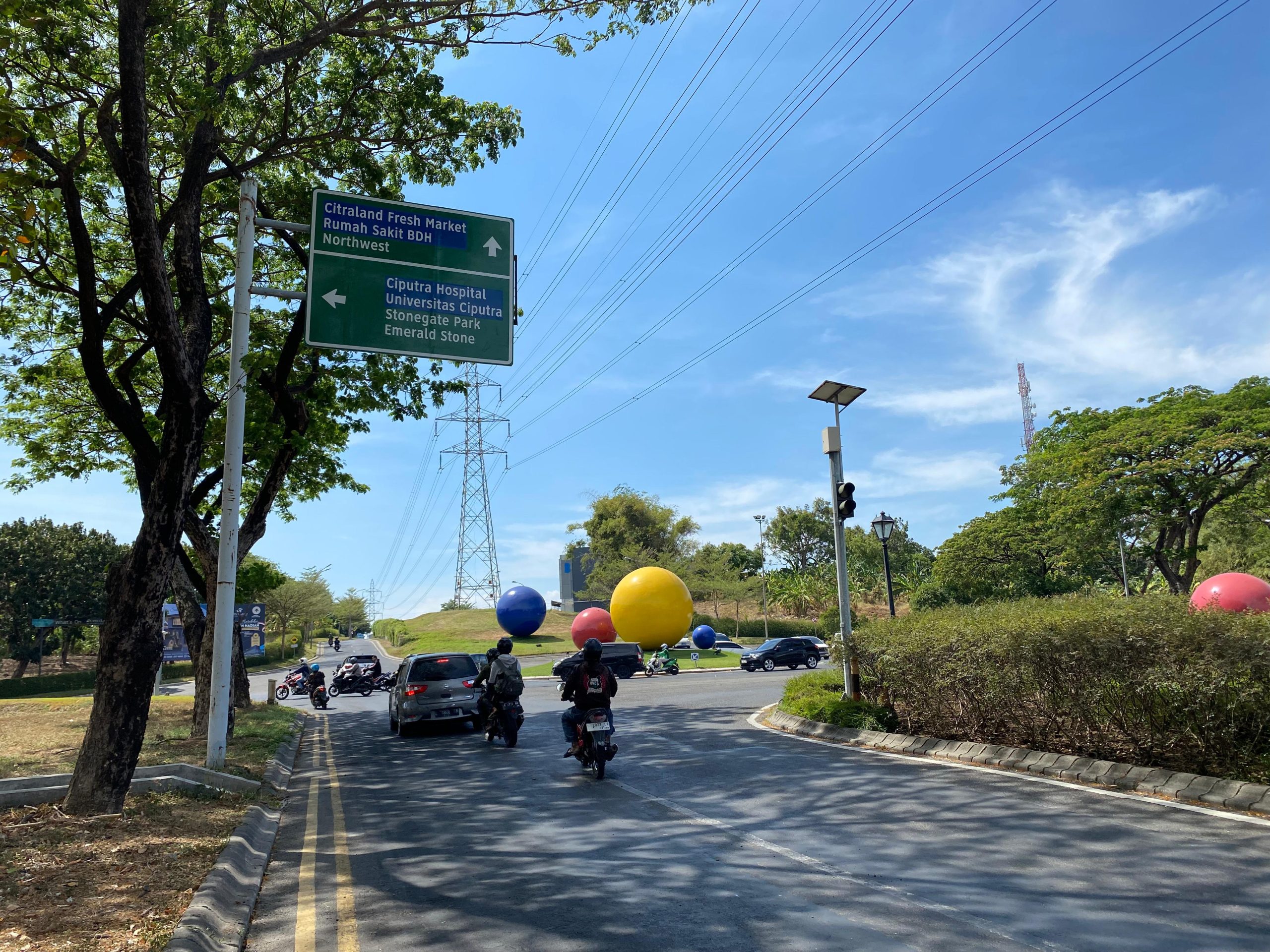 Lokasi yang menjdi titik awal Alvian dan temannya bertemu dan dikejar geng motor yang anggotanya para remaja. (Foto: Azharul)