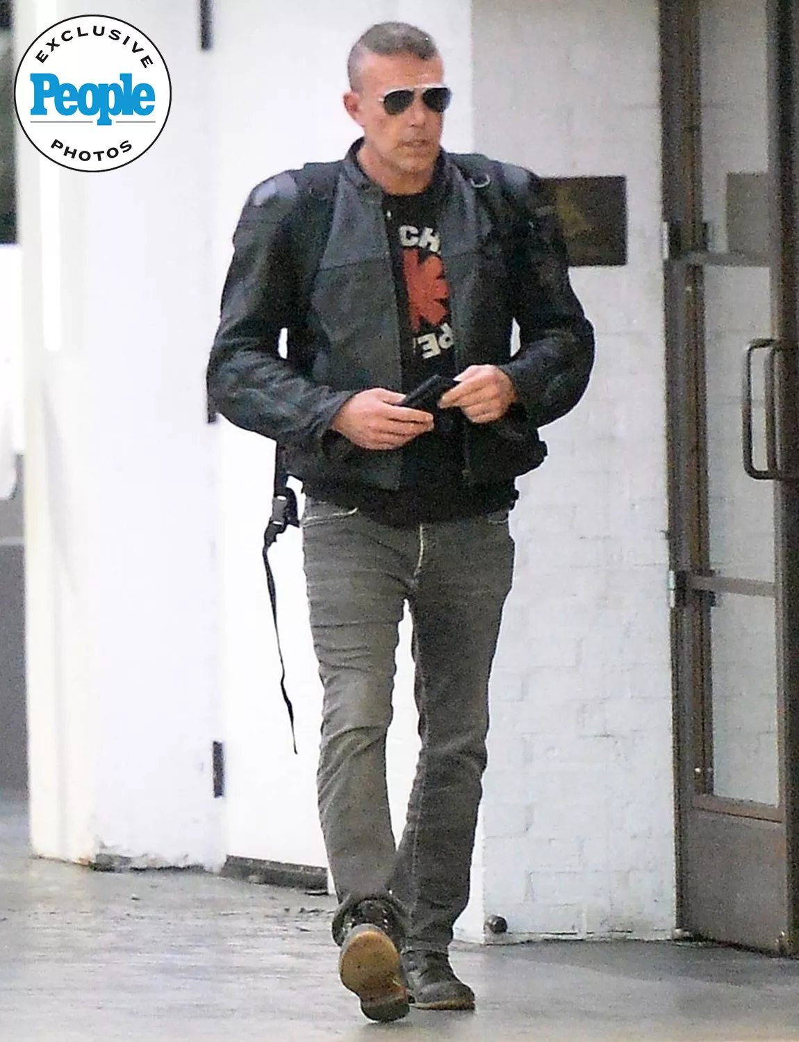 Ben Affleck dengan gaya rambut baru. Foto: Dok. PEOPLE