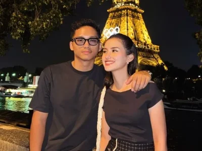 Azriel Hermansyah dan Sarah Menzel. (Foto: instagram/ssarah_menzel)
