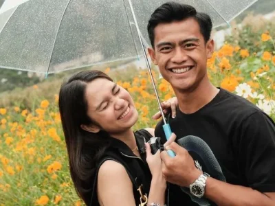 Azizah Salsha dan Pratama Arhan. (Foto: instagram/pratamaarhan8)