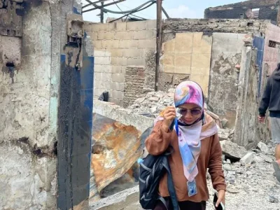 Korban Kebakaran Manggarai Harapkan Bantuan Pemerintah (Foto: Dok. Nyata/Stephine)