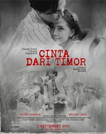 Film Cinta dari Timor dijadwalkan tayang pada 5 September 2024. Foto : Instagram/clockworkfilmsofc