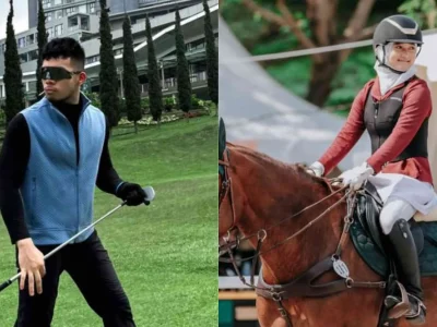 Saaih Halilintar dan anak Irfan Hakim, Aisha, wakili daerahnya di PON 2024. (Foto: Kolase/Instagram)