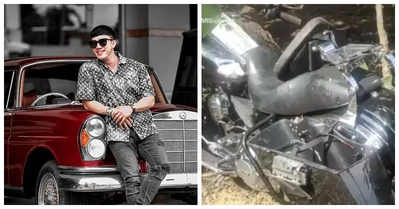 Tabrak Batu Besar saat Naik Moge, Begini Kondisi Ruri Repvblik