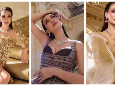 Luna Maya tampil glamor memakai perhiasan mewah. Foto : TikTok/lunamaya