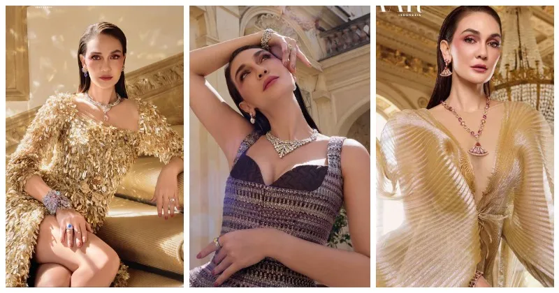 Penampilan Glamor Luna Maya, Pakai Perhiasan Seharga Rumah