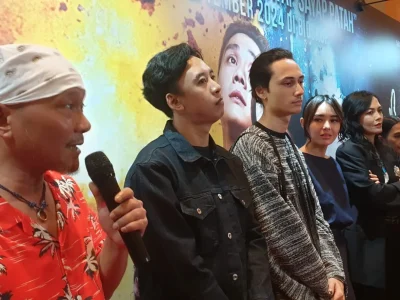 Press Screening film 'Kupu-Kupu Kertas' yang akan tayang lagi di bioskop. (Foto: Agnes/Nyata)