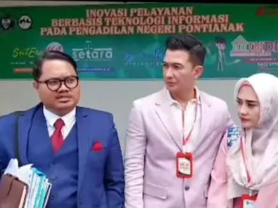 Mandala Shoji saat persidangan pengusiran hotel (Foto: Instagram/mandalabadishoji)