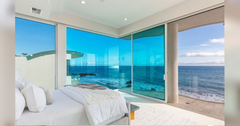 Penampakan salah satu kamar beach house Nicolas Cage (Foto: Instagram/realestates.ai)