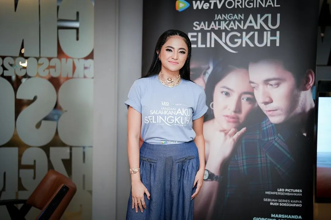 Marshanda Turunkan BB 21 Kg Demi Serial Terbarunya di WeTV