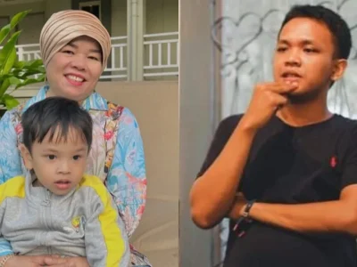 Ibunda Fuji syok saat bertemu Tubagus Joddy. Foto: Dok. Kolase Instagram @dewizuhriati, @tubagusjoddy