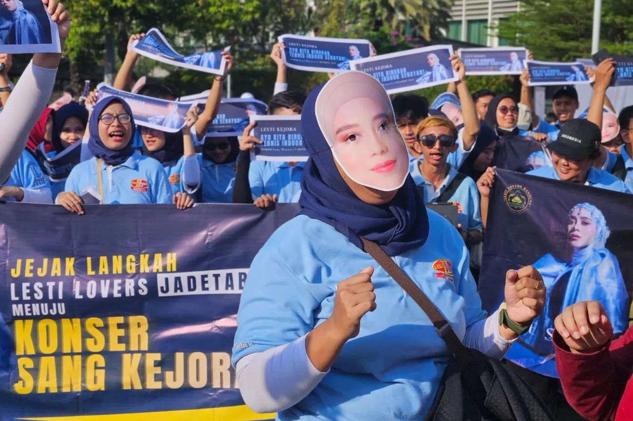 Sambut Konser Perdana, Penggemar Lesti Kejora Gelar Pawai di 10 Kota