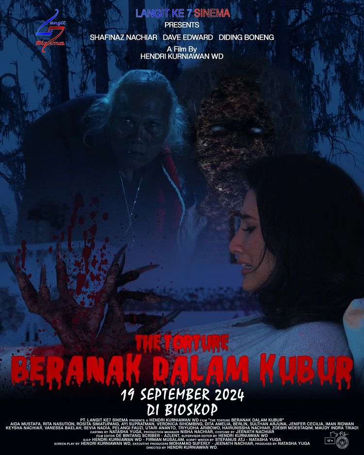 Film Beranak dalam Kubur dijadwalkan tayang 19 September 2024. Foto : Instagram/beranakdalamkubur.themovie