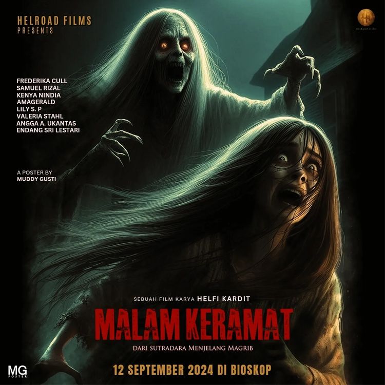 Film Malam Keramat tayang pada 12 September 2024. Foto : Instagram/malamkeramat.movie